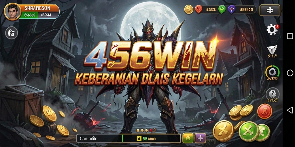 Tangkapan layar menunjukkan suasana mencekam dalam gameplay Horror.