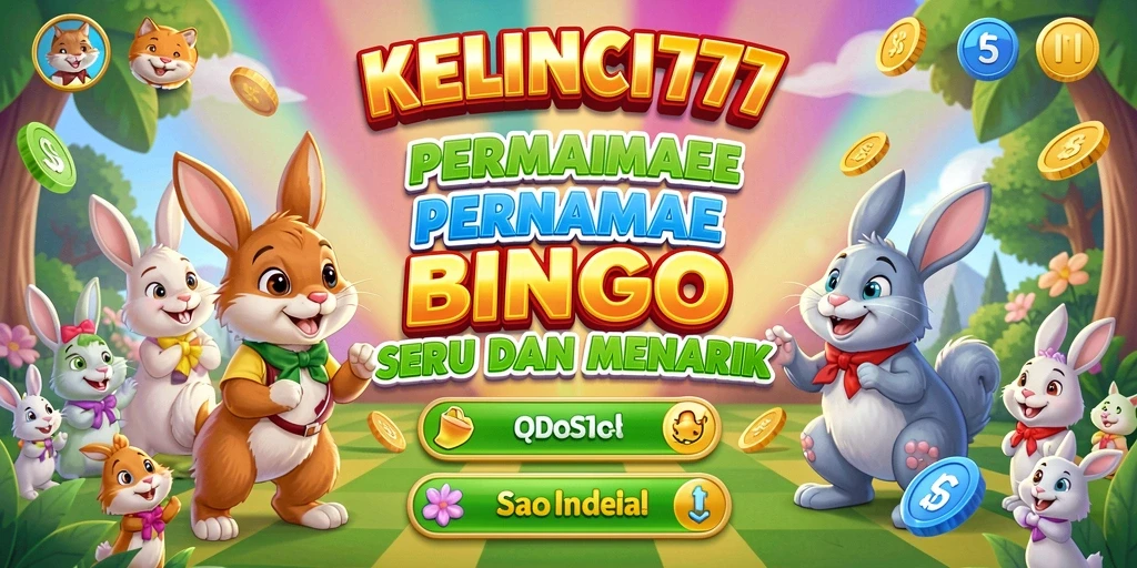 Tampilan gameplay Bingo yang seru di KELINCI777.