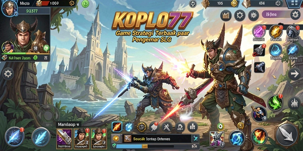 Screenshot gameplay KOPLO77 dengan pertarungan strategi yang menegangkan.
