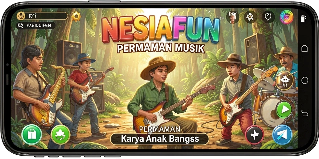 Tampilan gameplay <strong>NESIAFUN</strong> yang seru dan interaktif.