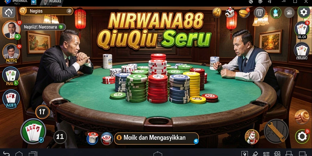 Tampilan menarik dalam gameplay QiuQiu NIRWANA88.