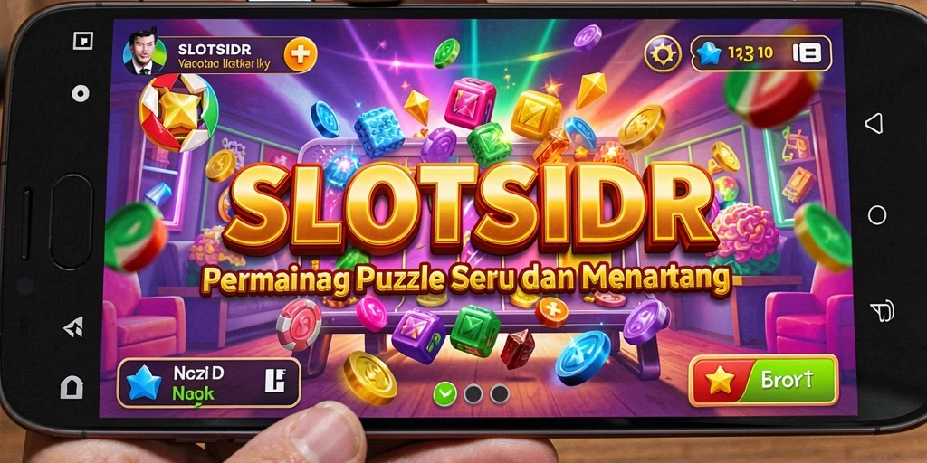 Tampilan gameplay SLOTSIDR yang menarik dan seru.